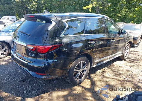 2019 Infiniti Qx60 Luxe z USA, uszkodzony, nr VIN 5N1DL0MMXKC519723